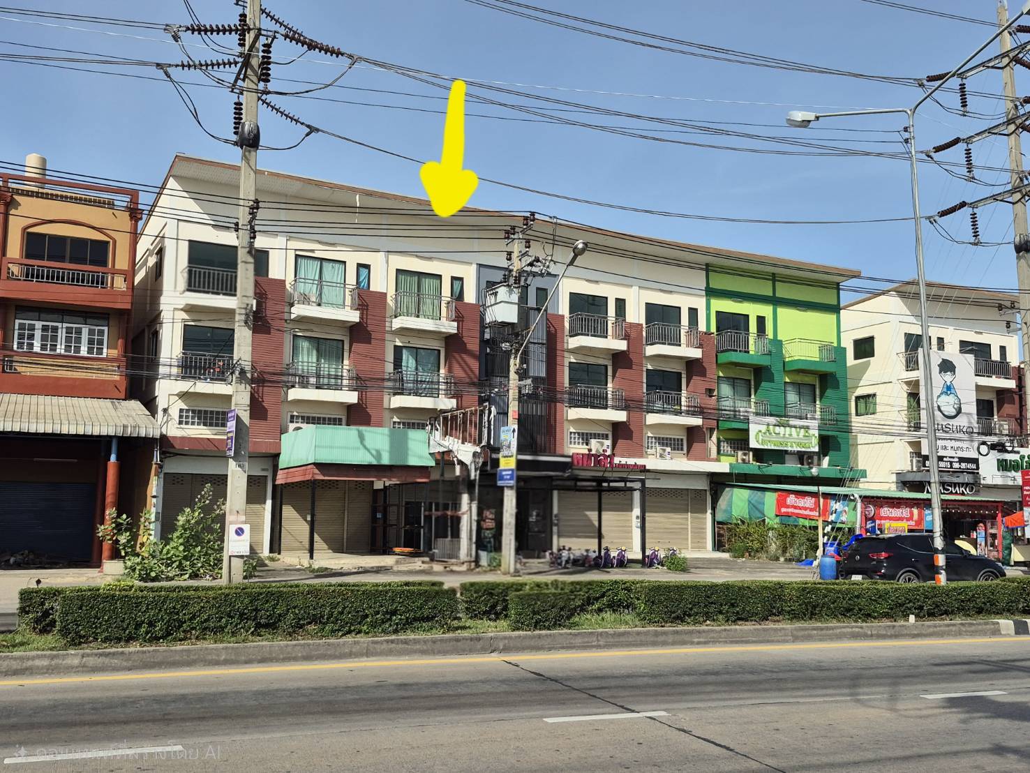 Commercial building for rent, 1 room, next to Bang Kruai-Sai Noi Road, Bang Bua Thong, Nonthaburi. Commercial building for rent, 1 room, next to Bang Kruai-Sai Noi Road, Bang Bua Thong, Nonthaburi.