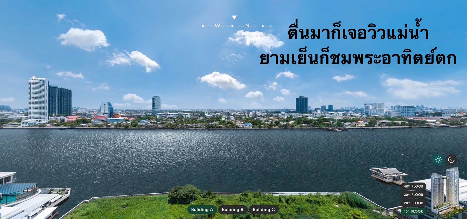 1 bedroom 09A05 and 09A04, river view, good price around residents. – รูปที่ 2