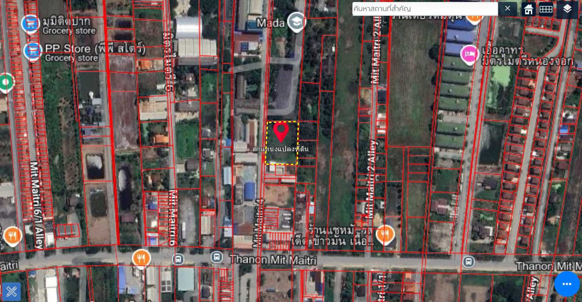 Prime Land for Sale: Nong Chok, Mit Maitri Road 1 Rai 3 Ngan 29 sq.w. Prime Land for Sale: Nong Chok, Mit Maitri Road 1 Rai 3 Ngan 29 sq.w.