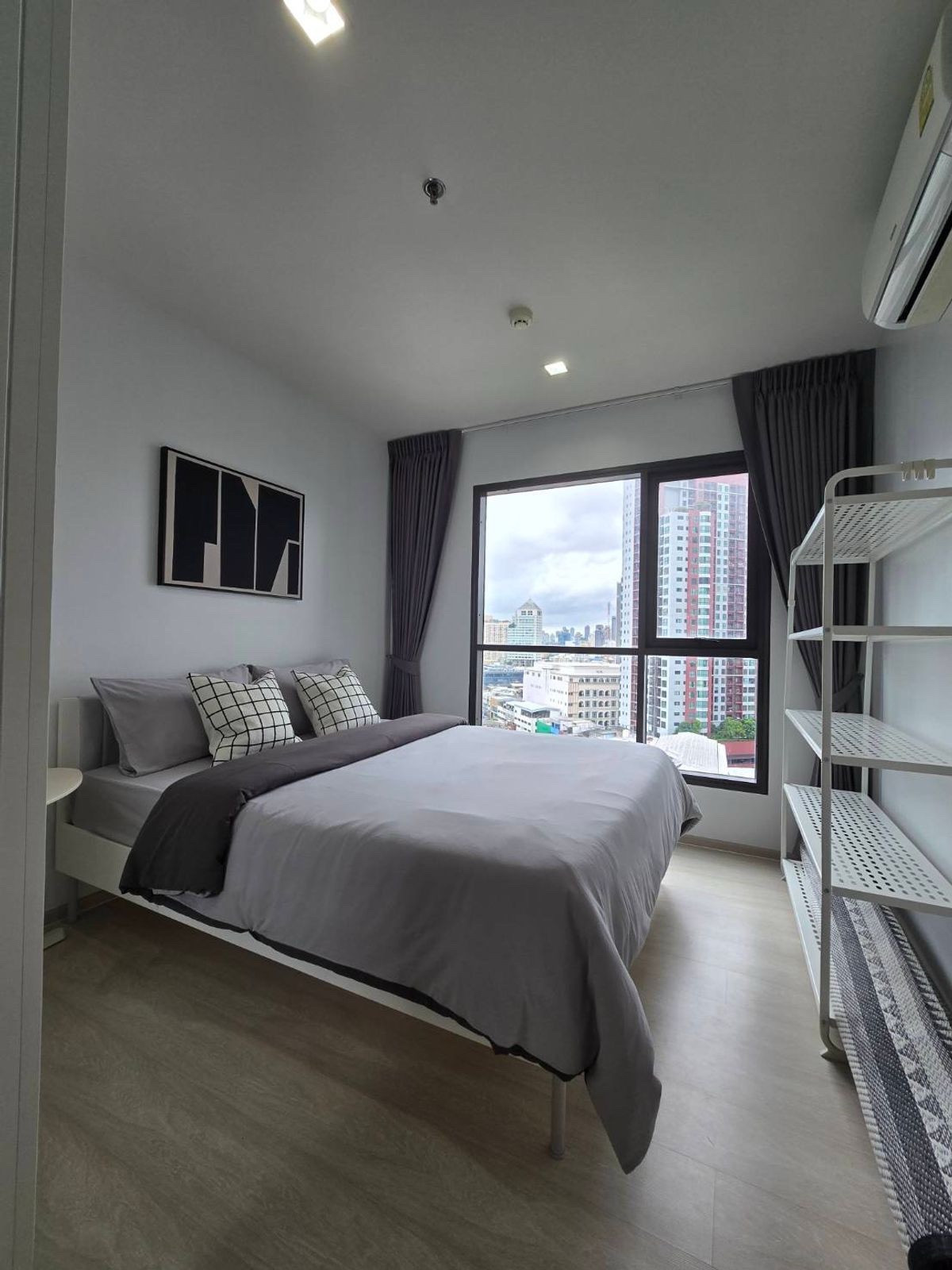 ให้เช่า Life Sukhumvit 48 ใกล้ BTS พระโขนง 600 ม. ห้องสวย พร้อมอยู่ เครื่องใช้ไฟฟ้าครบ 
