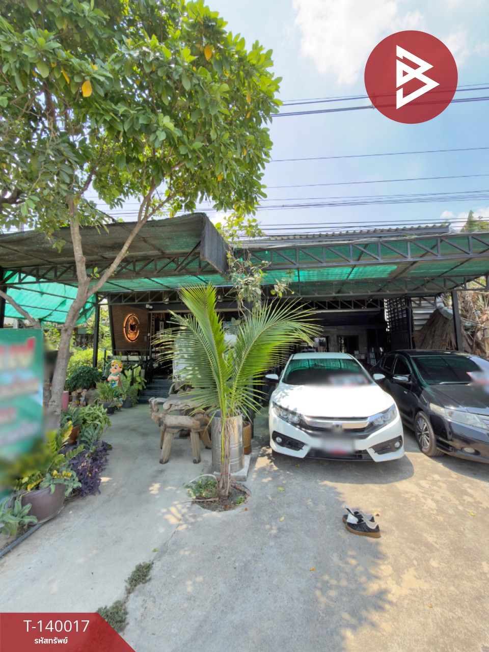 Single house for sale with business, area 82.3 square meters, Suea Hok Subdistrict, Mueang Chainat, good location next to the road. Single house for sale with business, area 82.3 square meters, Suea Hok Subdistrict, Mueang Chainat, good location next to the road.