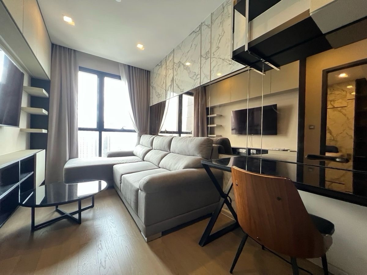 Ashton Asoke ห้องแต่งสวยพร้อมเข้าอยู่ ขนาด 33 ตรม 1ห้องนอน1 ห้องน้ำให้เช่าพร้อมเข้าอยู่ 23,500 บาท เท่านั้น  call 061-4162636 – รูปที่ 3
