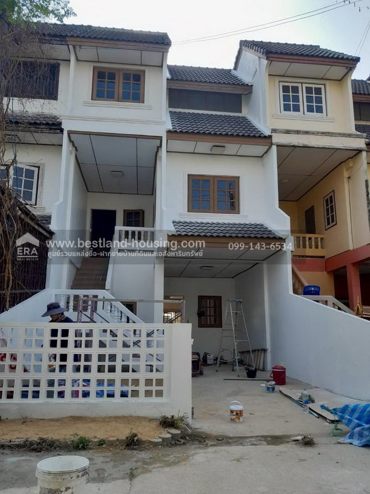 3-story townhome for sale Soi Wat Phrai Fa, area 29 sq m, Bang Duea Subdistrict. Muang Pathum Thani, selling price 1.75 million baht, near Ratchaphruek Road. – รูปที่ 2