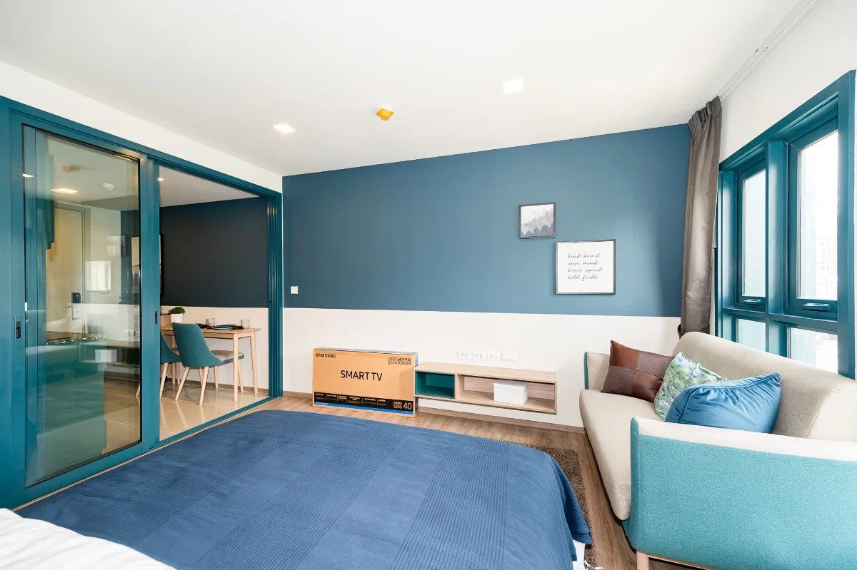 ห้องสวยแต่งครบ ราคาดี⭐The Base Sukhumvit 50 (เดอะ เบส สุขุมวิท 50) – รูปที่ 4