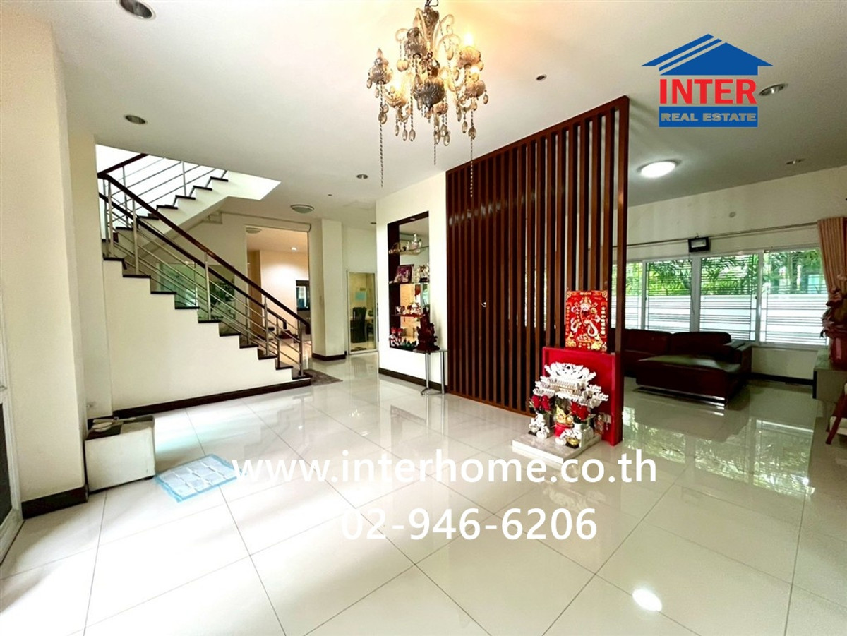 บ้านเดี่ยว 3 ชั้น 225.1 ตร.ว. หมู่บ้านสีวลี รังสิต2 ใกล้ ฟิวเจอร์ปาร์ครังสิต โลตัสคลอง4 ซอยรังสิต-นครนายก52 ถนนรังสิต-นครนายก ธัญบุรี ปทุมธานี – รูปที่ 4