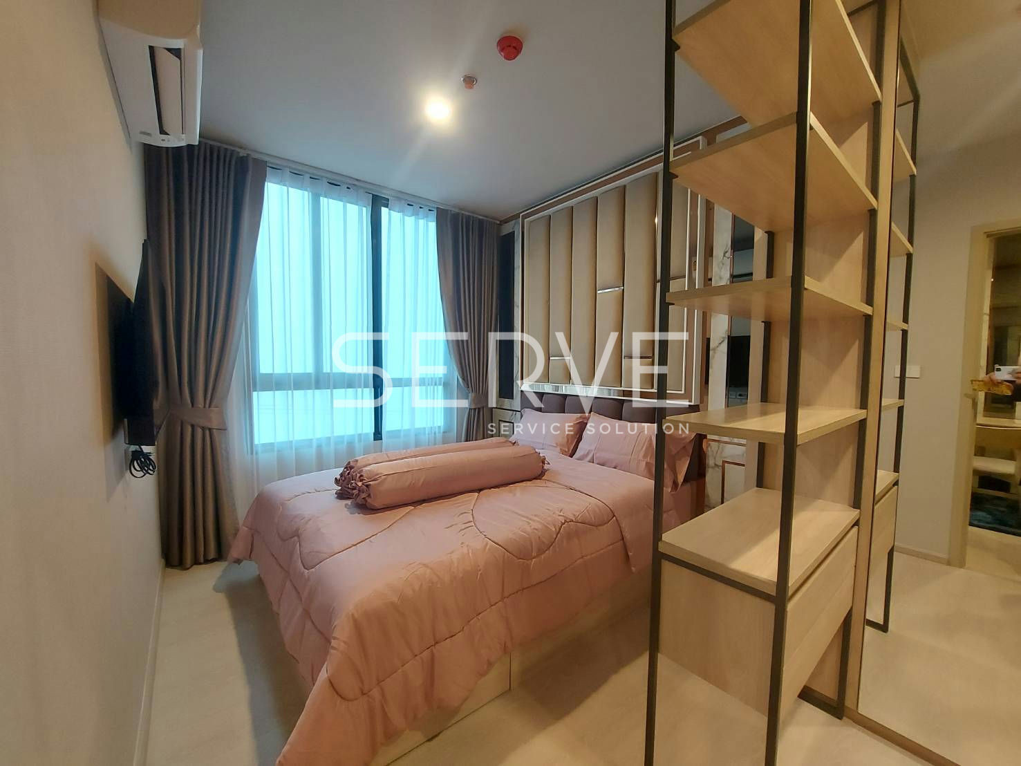 🔥ห้องกว้าง 1นอน ตกแต่งหรู วิวโล่ง เฟอร์จัดเต็ม พร้อมอยู่ คอนโดใหม่ทำเลดีๆ เดิน20ก้าว ถึง เมกาบางนา @ NUE Mega Plus Bangna – รูปที่ 3