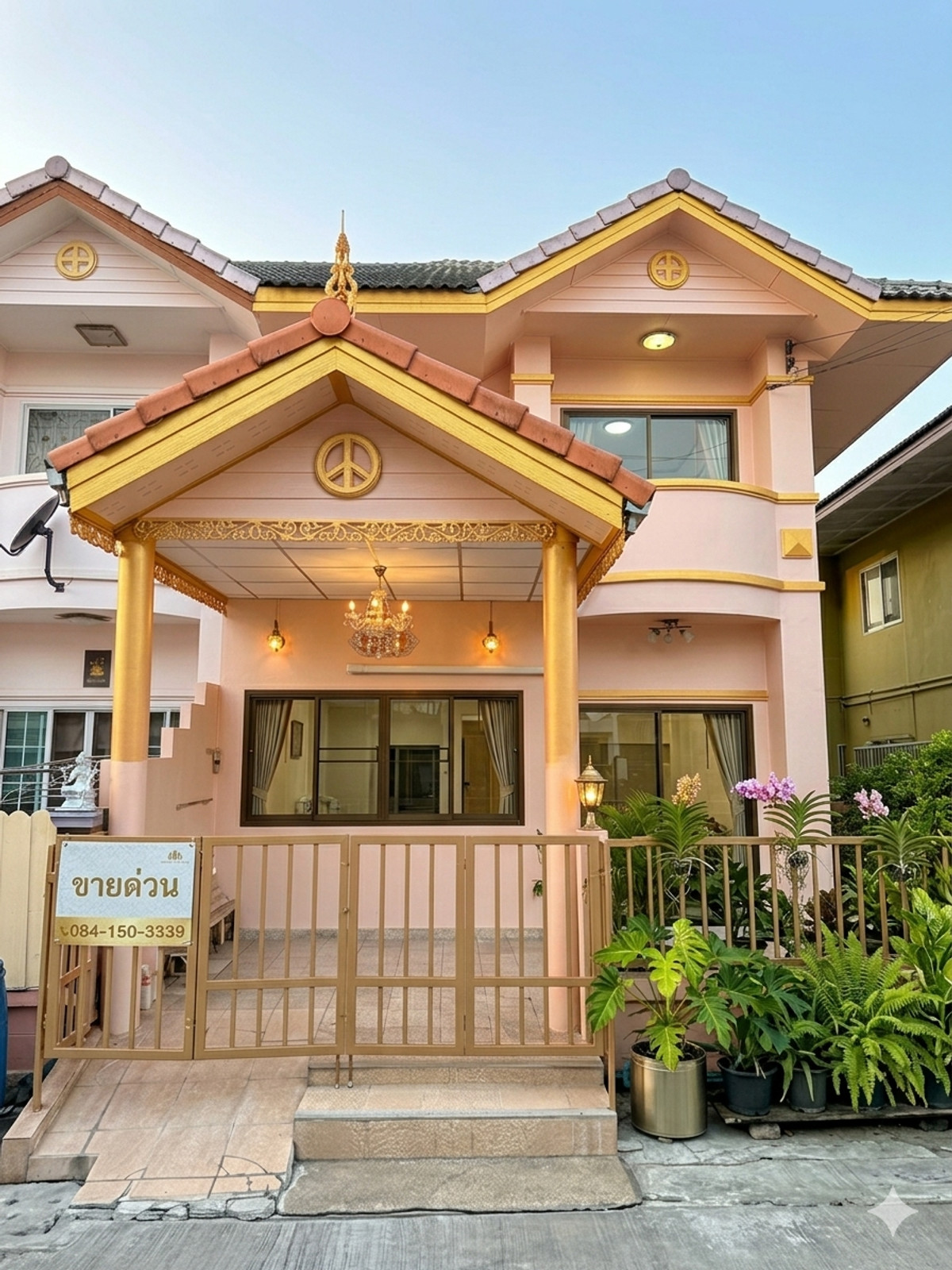 Golden Opportunity! Spacious Corner-Unit Townhome – Feels Like a Detached House Location Baan Monthon 3, Nong Khaem | Near MRT Blue Line | Ultimate Convenience