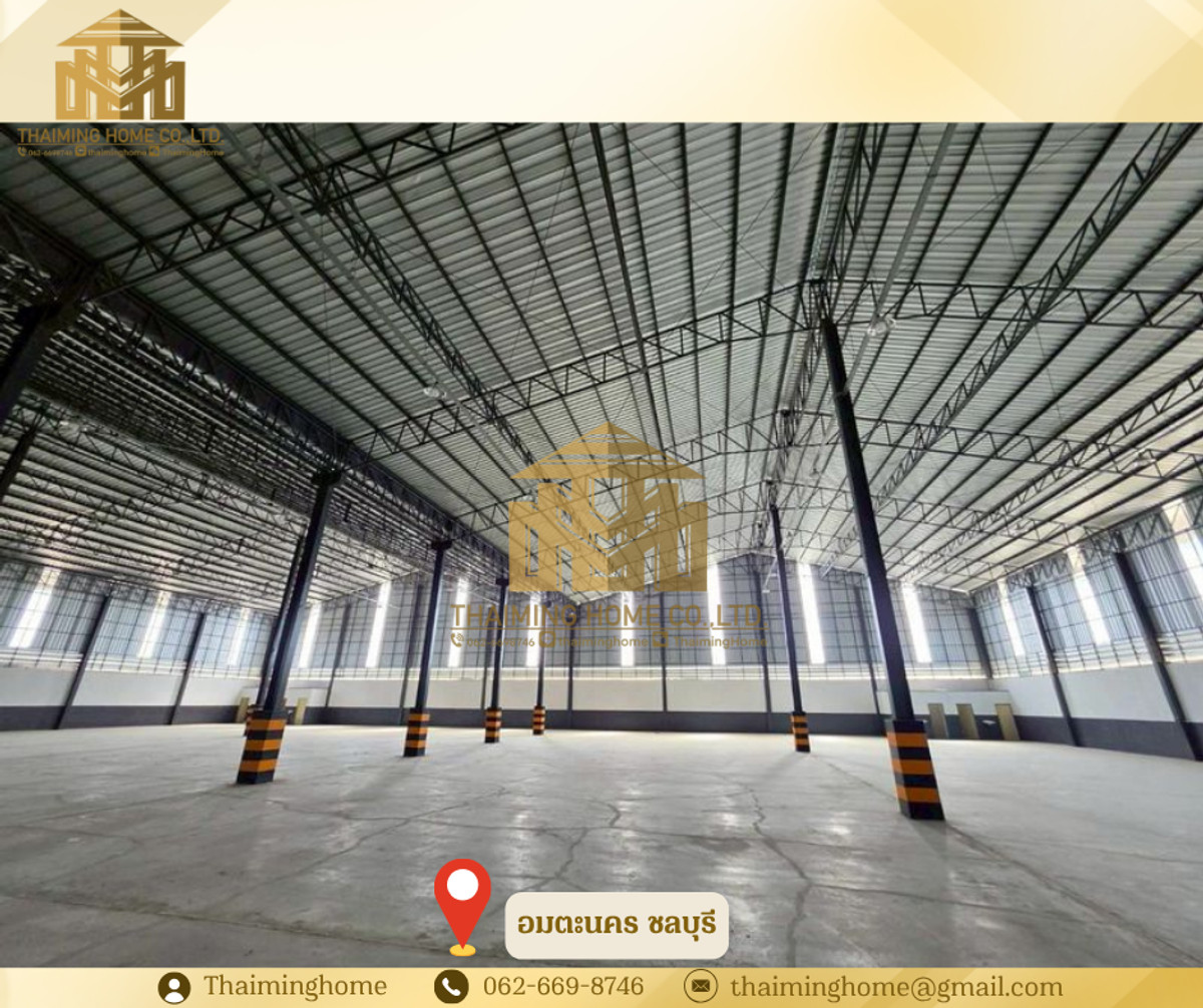 โรงงาน/โกดัง ให้เช่า 3,000ตรม อมตะนคร พานทอง ชลบุรี ผังสีเหลืองอ่อน (TW8-17626) – รูปที่ 3