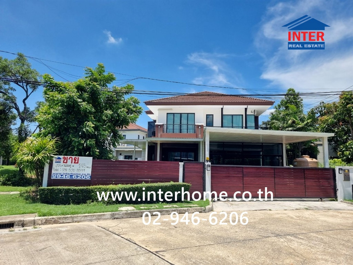 บ้านเดี่ยว 2 ชั้น 145 ตร.ว. หมู่บ้านเซนโทรวัชรพล ใกล้ทางด่วน-รามอินทรา-อาจณรงค์ ถนนสุขาภิบาล5 ถนนรามอินทรา เขตสายไหม กรุงเทพมหานคร