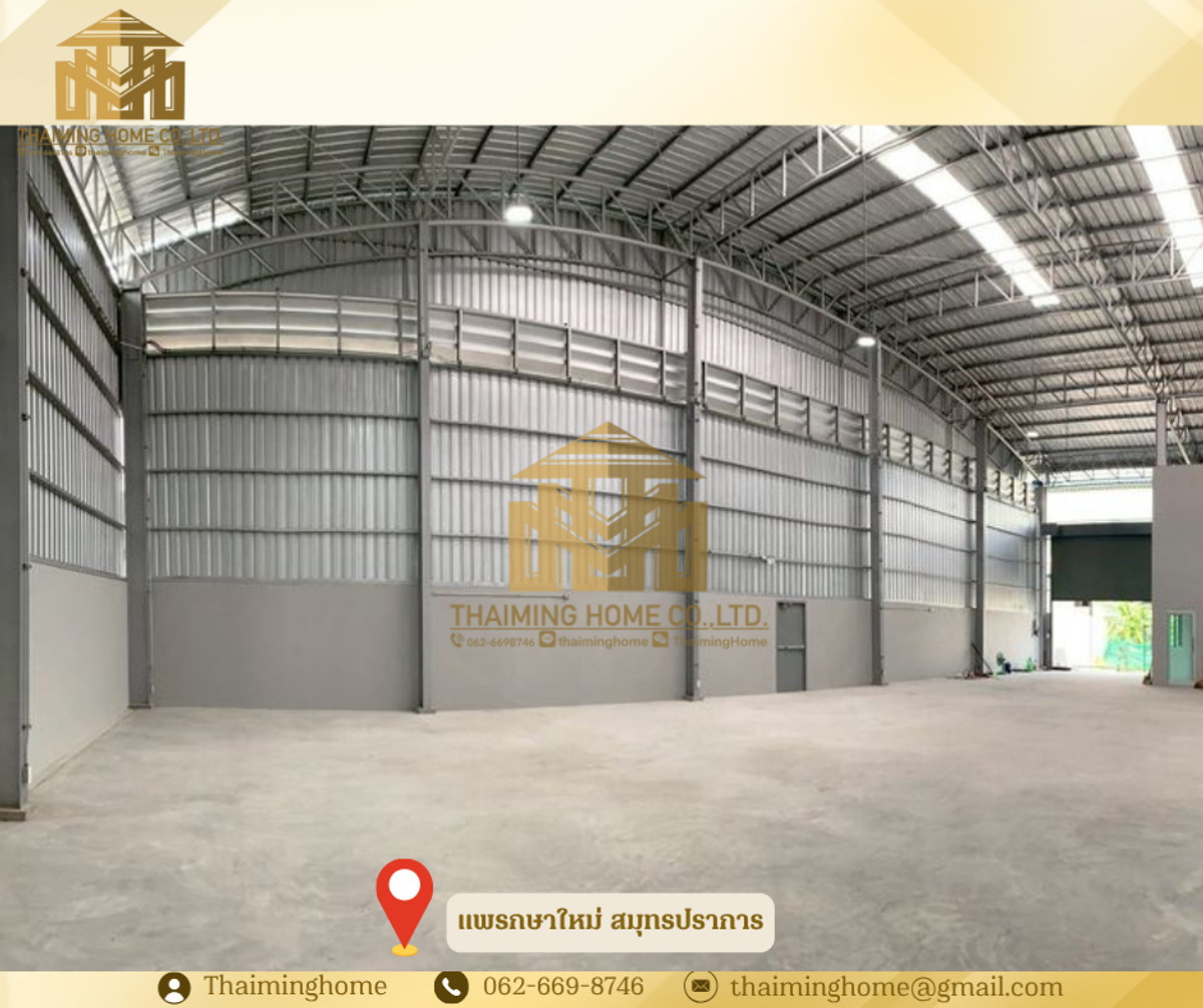 Warehouse for rent, size 450 sq m., Phraeksa Mai, Samut Prakan. – รูปที่ 3