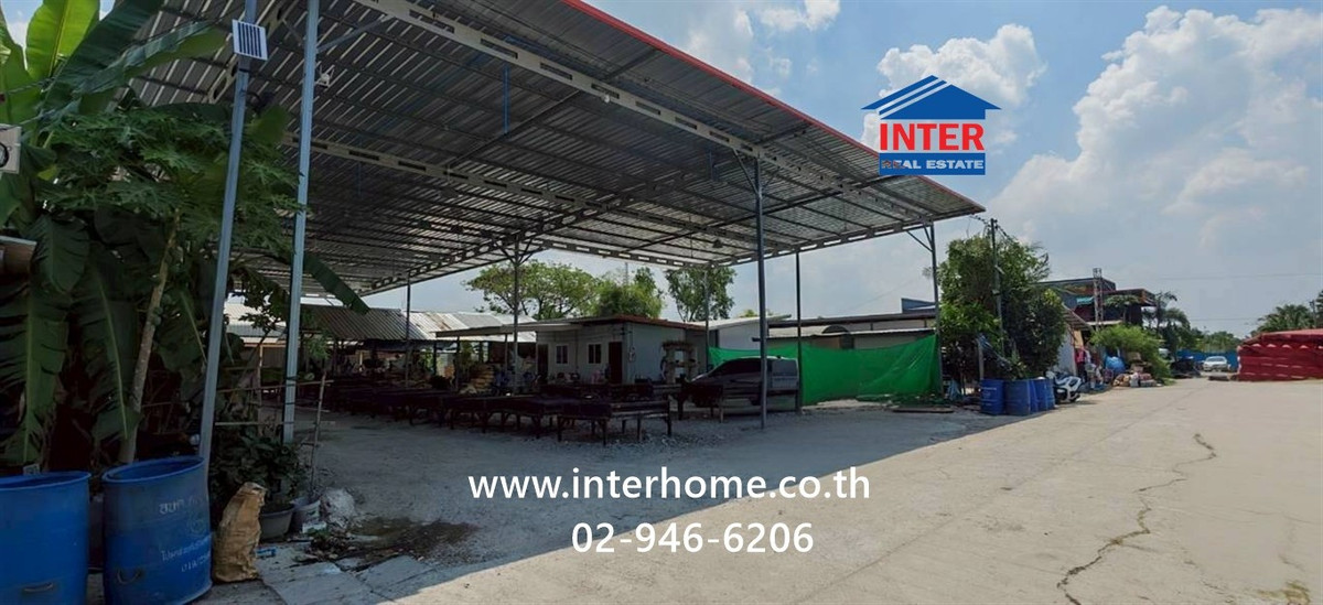 House + factory + worker housing, 1 floor, 286 sq m. House + factory + worker housing Near Khlong Sa School Soi Wat Pa Phurithat Pathum Thani-Bang Pahan Road Khlong Sa Phatthana Road, Sam Khok, Pathum Thani – รูปที่ 4