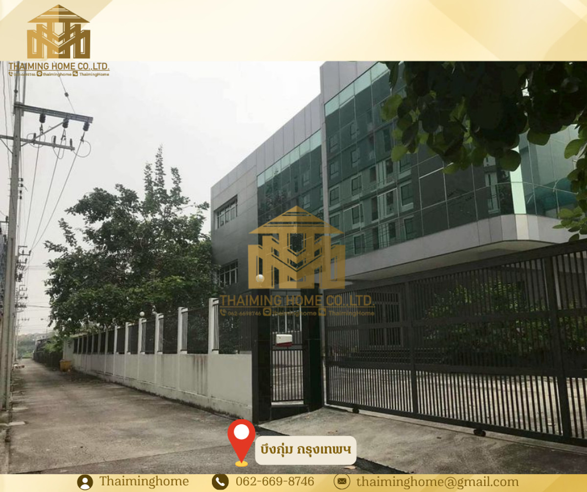 For sale/rent office building 3 floors and 2 floors, 1-2-50 rai, Bueng Kum District, Bangkok (TO8-01226) – รูปที่ 2
