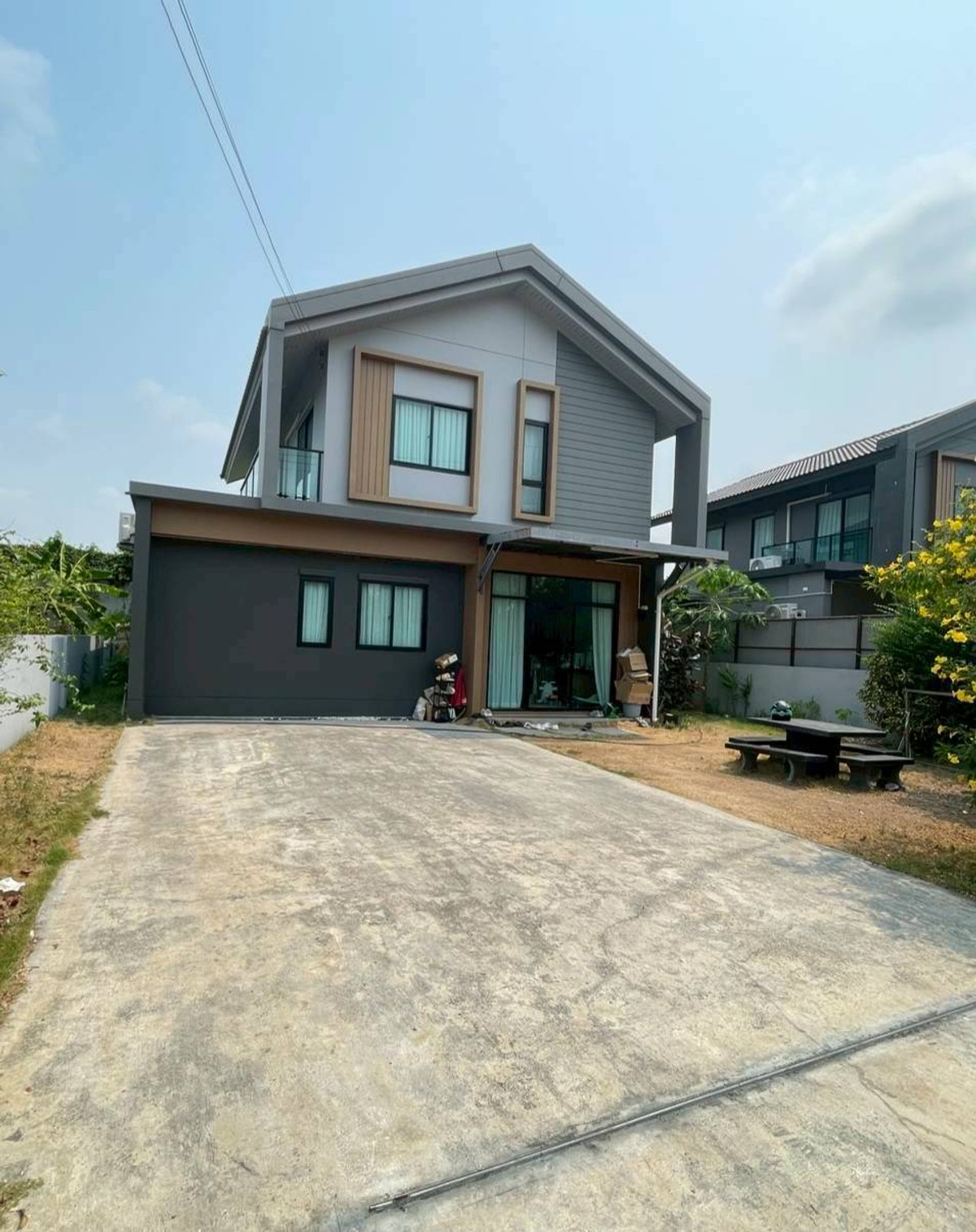 305AGEV detached house with complete functions, potential location "Ratchapruek-346", ready to move in!