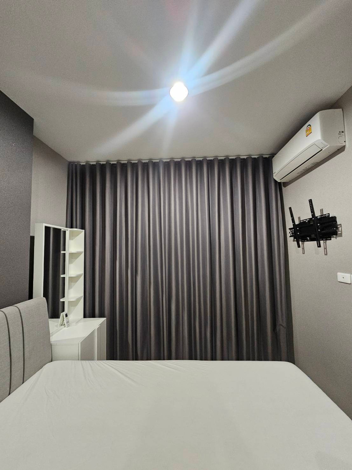 Condo Niche Mono Ramkhamhaeng for sale/rent, Building BA (first building), 12th floor, room type one bed room plus, usable area 35 sq m, fully built-in furniture* 2 air conditioners. – รูปที่ 2