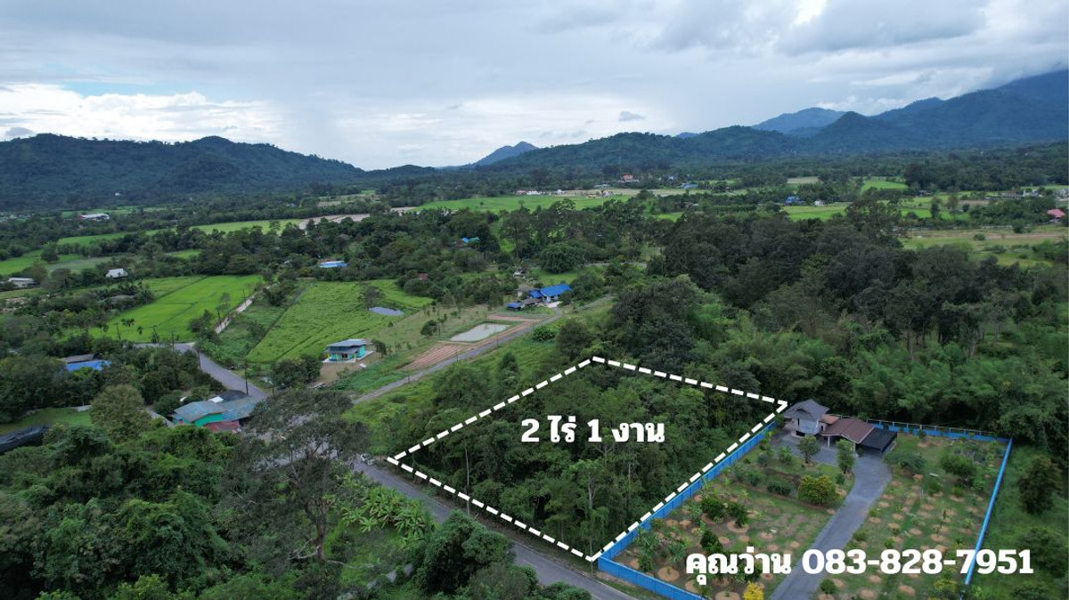ขายที่ดิน 2 ไร่ 1 งาน ต.เขาพระ ติดถนนหลวง ด้านหลังมีลำธาร (น้ำตามฤดูกาล) มีโฉนด – รูปที่ 3