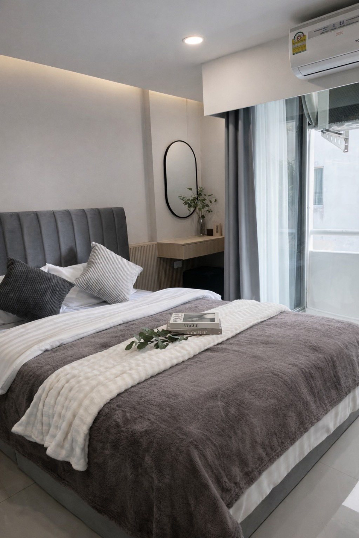 Newly renovated condo for sale, 100% new condition, fully furnished, ready to move in, City Villa Lat Phrao, City Villa Lat Phrao, near BTS Lat Phrao 101.