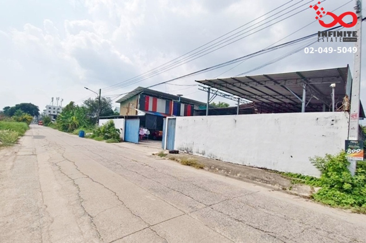 Land for sale with 1 one-story house, Thepkunchorn 36, Khlong Nueng, Khlong Luang, Pathum Thani. – รูปที่ 2