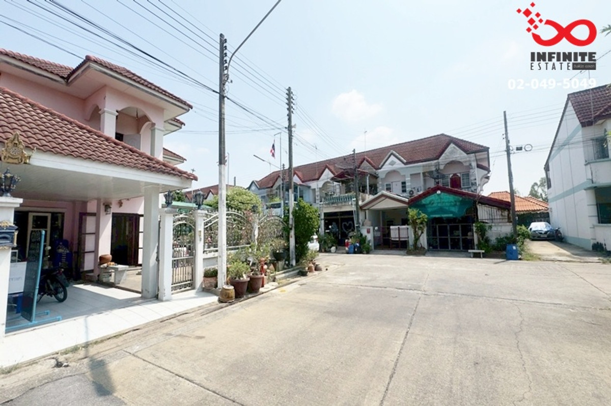 ขายบ้านแฝด 2 ชั้น บ้านธนารมณ์ (ธนาริน) ถนนหทัยราษฎร์ - สายไหม ลำลูกกา – รูปที่ 3