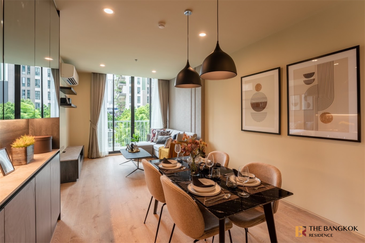 💖 2-Bedroom Condo with Garden View at Noble Recole Great Price near MRT Sukhumvit 