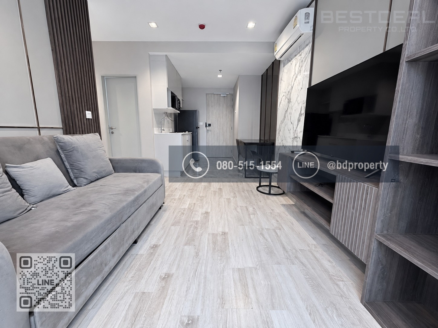 Bestdeal ให้เช่าด่วน!!!ราคา 25,000/เดือนเท่านั้น  2 ห้องนอน 55 sqm. เฟอร์นิเจอร์และเครื่องใช้ไฟฟ้าครบพร้อมเข้าอยู่ ใกล้MRT และ เซ็นทรัลพระราม 9 เพียง 80 ม.