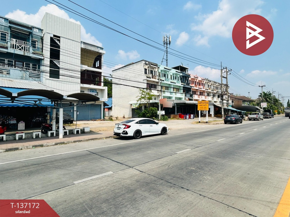 Urgent sale, commercial building, 2 units next to the road, area 52 square meters, Ko Phlapphla Subdistrict, Ratchaburi. – รูปที่ 3