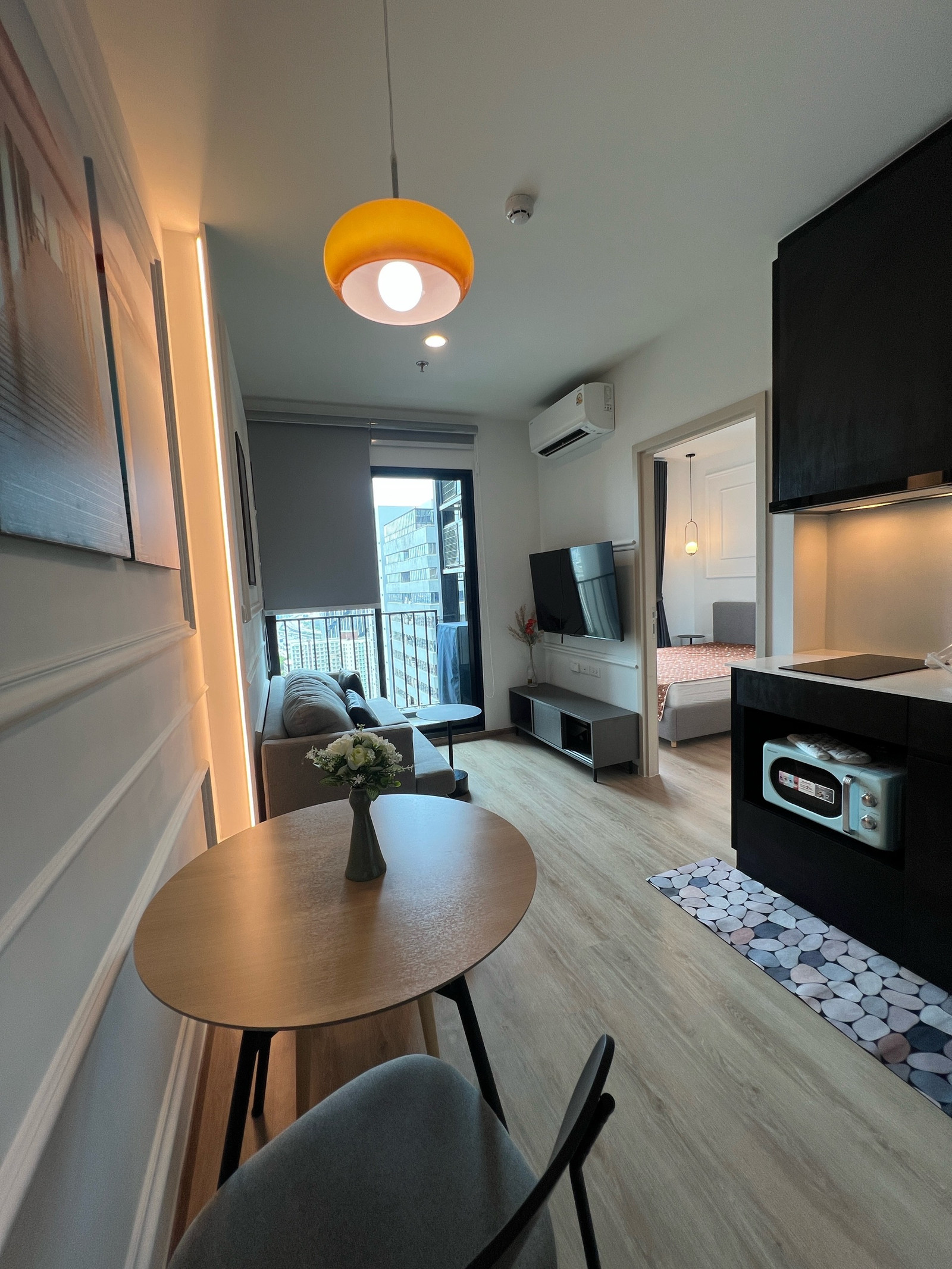 🌟 Brand new room, near Central Rama 9, only 180 m., fully furnished, complete electrical appliances, ready to move in – Nue District R9 ✨ 🌟 Brand new room, near Central Rama 9, only 180 m., fully furnished, complete electrical appliances, ready to move in – Nue District R9 ✨