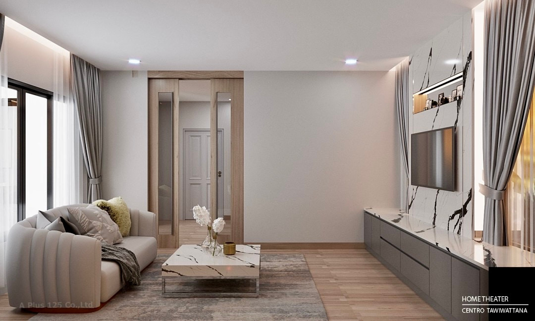 House for Sale/ Rent!! Centro Thawiwattana เซนโทรทวีวัฒนา ขายให้เช่าบ้านพร้อมอยู่ตกแต่งบิ้วอินครบพร้อมอุปกรณ์ไฟฟ้า หิ้วกระเป๋าเข้าอยู่ได้เลย – รูปที่ 4