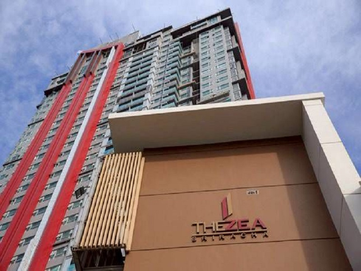 Beachfront condo in Sriracha for only 3 million baht! The Zea Condo Sriracha, fully furnished and ready to move in.