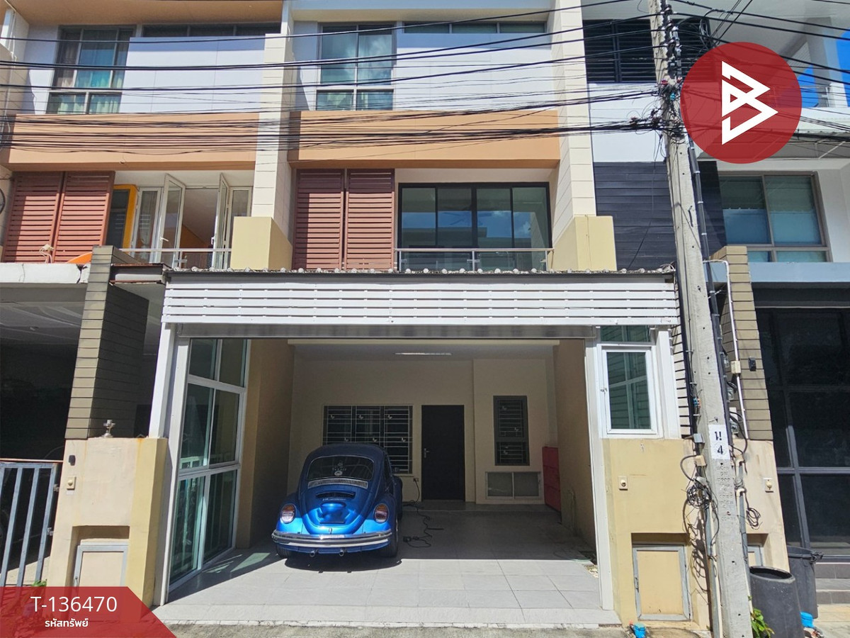 3-story townhome for sale, Pattra Mo Town Village, Chaengwattana 19 (Pattra Mo Town), Pak Kret, Nonthaburi 3-story townhome for sale, Pattra Mo Town Village, Chaengwattana 19 (Pattra Mo Town), Pak Kret, Nonthaburi