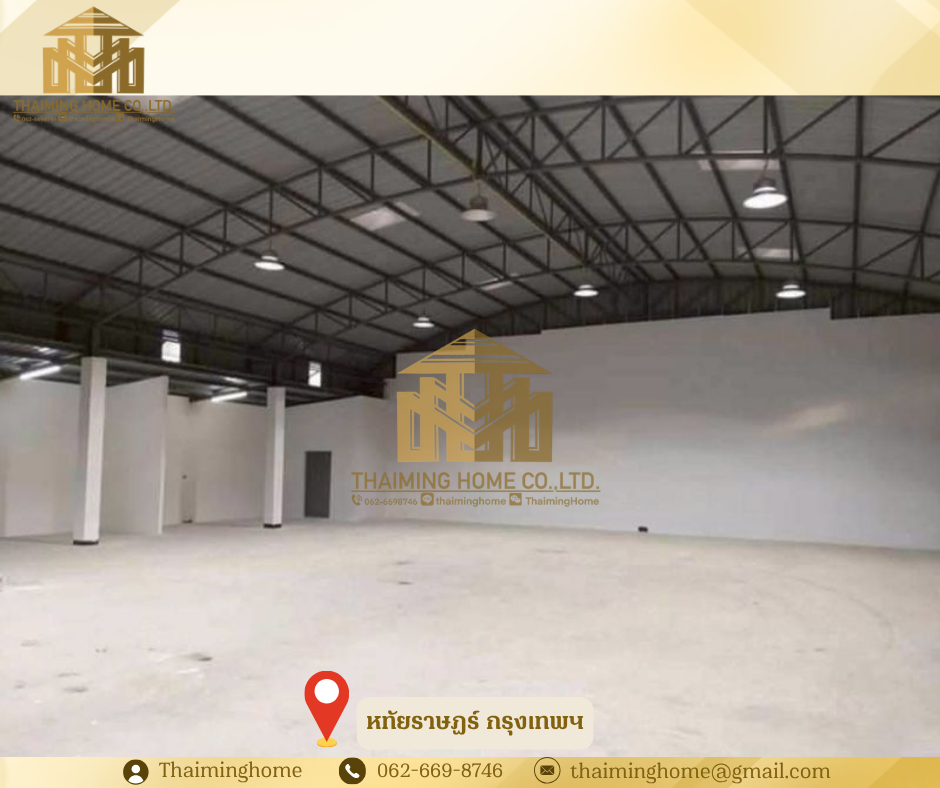 Warehouse with office for rent, Hathairat, size 440 sq m, Khlong Sam Wa. Bangkok (Property code TW6-5326) – รูปที่ 4