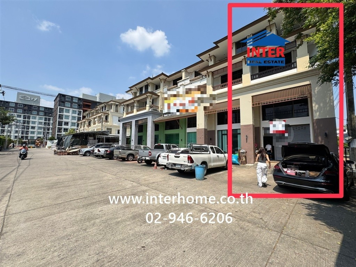 อาคารพาณิชย์ 3.5 ชั้น 99.5 ตร.ว. หมู่บ้านกฤษณา กรุงเทพ-นนทบุรี13 ใกล้รถไฟฟ้า MRTบางโพ ซอยกรุงเทพ-นนทบุรี13 ถนนประชาราษฎร์ สาย1 ถนนกรุงเทพ-นนทบุรี13 เขตบางซื่อ กรุงเทพมหานคร