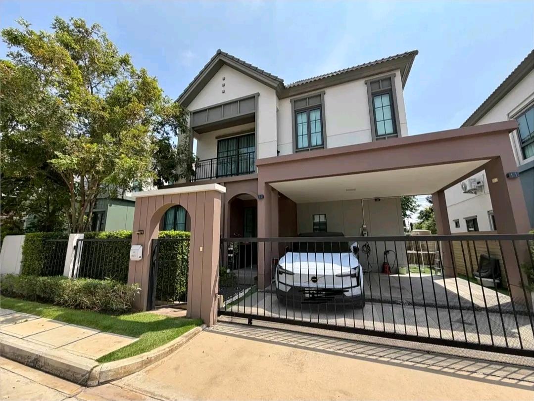 (For rent) ** Saransiri Ratchaphruek -345 2-story detached house, decorated with built-ins ** (For rent) ** Saransiri Ratchaphruek -345 2-story detached house, decorated with built-ins **