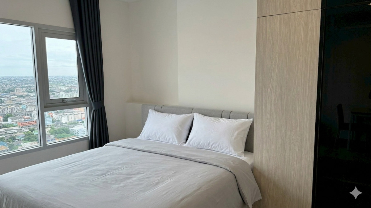   ให้เช่า ✨Niche Mono Ramkhamhaeng ✨ 1 ห้องนอน 28 ตร.ม  12,800 ห้องใหม่ เฟอร์นิเจอร์ครบ 💖RentNex By SENA💖 – รูปที่ 4