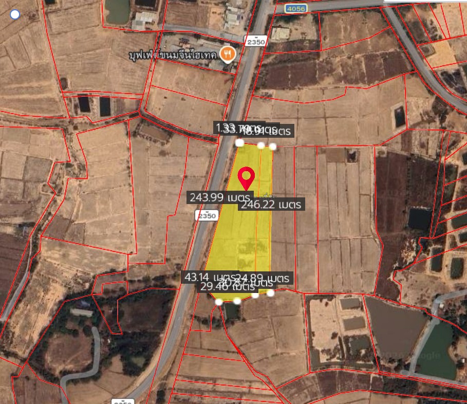 J130 | Empty land, Khon Sai Subdistrict, Ku Kaeo District, Udon Thani 💰 Price 13,000,000 baht 💰 – รูปที่ 2