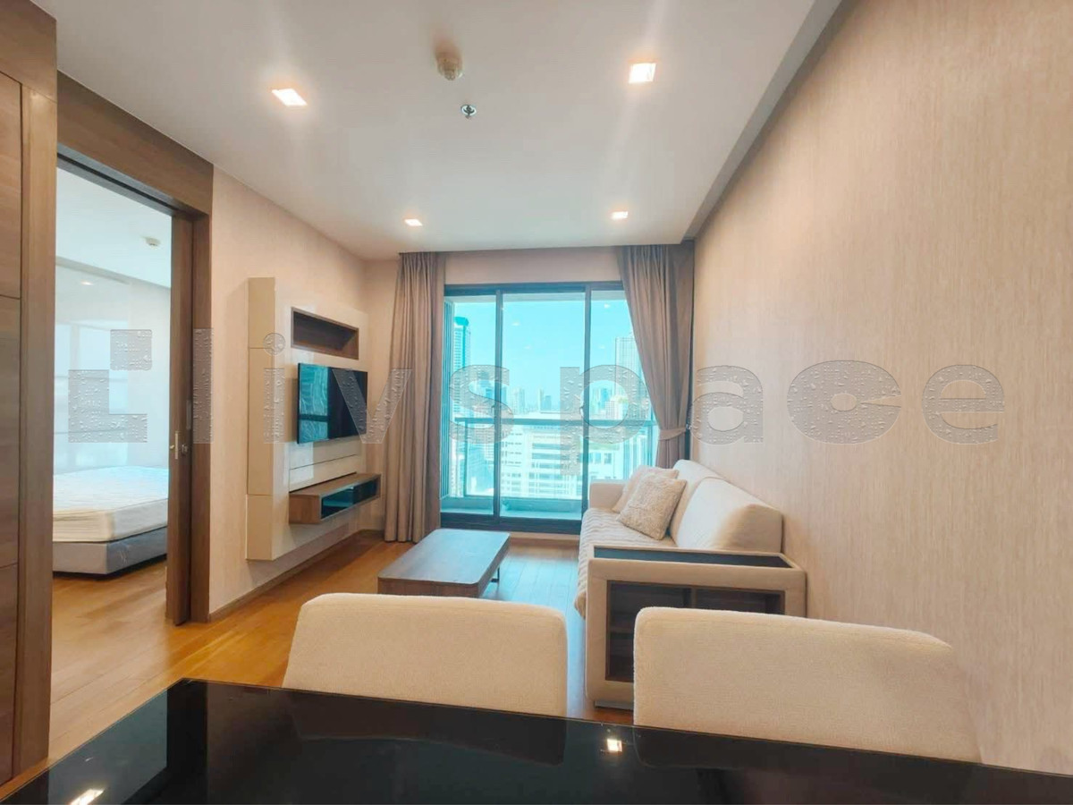 ▚ LJ128ツ FOR SALE: The Address Sathorn ✨ 1BR 47sqm. High Floor, Unblocked View, Luxury Living! 🏙️💎