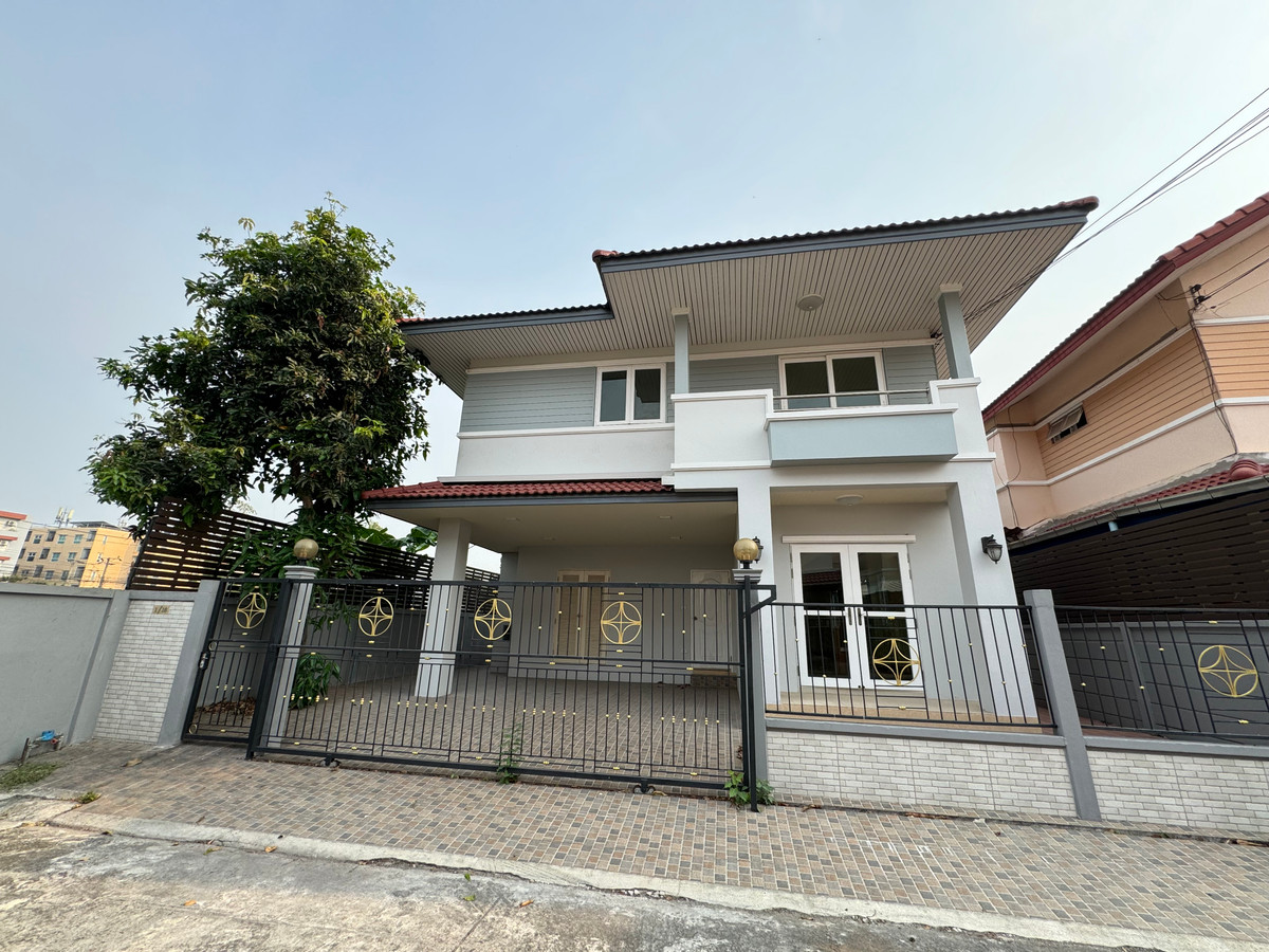 บ้านเดี่ยว 50 ตร.ว. ระเบียงสวน4 เพียง 13 นาทีถึง เมกะบางนา