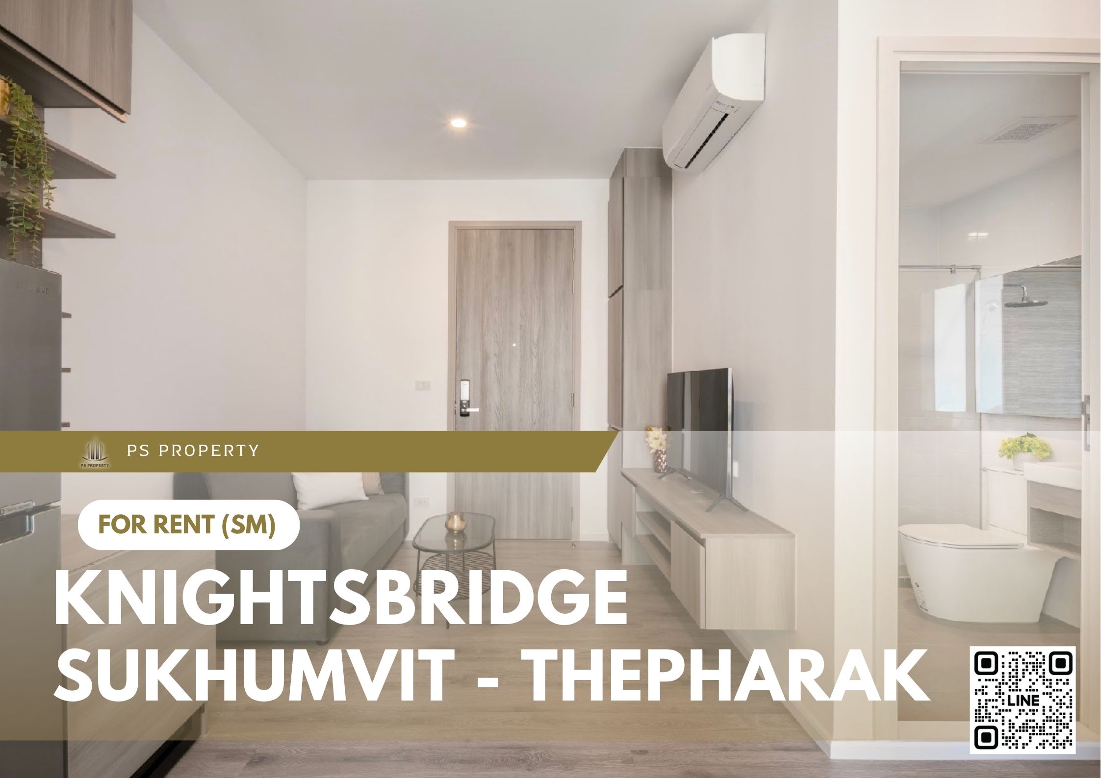 For Rent ✨ Knightsbridge Sukhumvit - Thepharak ✨ High Rise 2 Bedrooms, Ready to Move In, Free WiFi! For Rent ✨ Knightsbridge Sukhumvit - Thepharak ✨ High Rise 2 Bedrooms, Ready to Move In, Free WiFi!