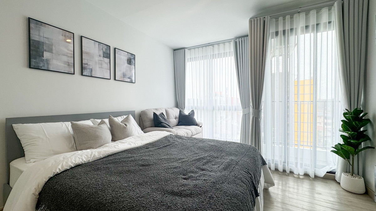 Galileo Ratchada 32 (Galileo Ratchada 32) beautiful room, electrical appliances - complete furniture, convenient transportation, ready to move in, near MRT Lat Phrao @starcondo – รูปที่ 3
