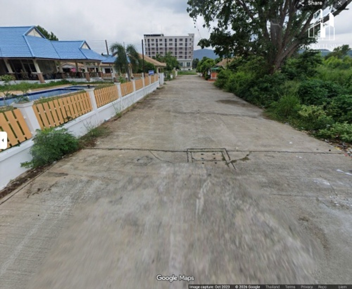 ขายที่ดินเปล่า ถมแล้ว หมู่บ้าน  ตะวันทอง  เรสซิเด้นท์ หัวหิน ใกล้สนามบิน เหมาะทำพูลวิลล่า หรือที่อยู่อาศัย – รูปที่ 3