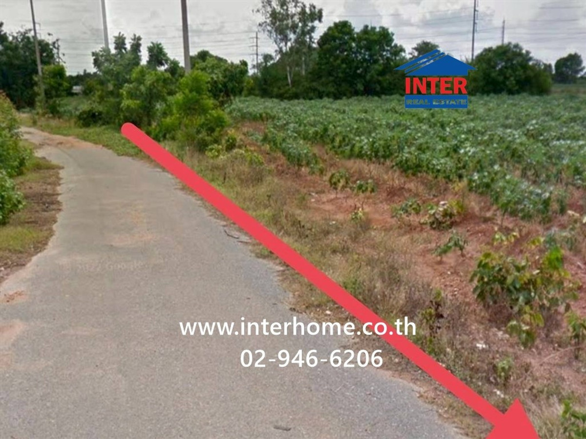 Empty land 149.9 sq m. Land near Nong Aung Ing Food Center, souvenirs, car rest area. National Highway No. 331 National Highway 3003, Phanom Sarakham, Chachoengsao – รูปที่ 2