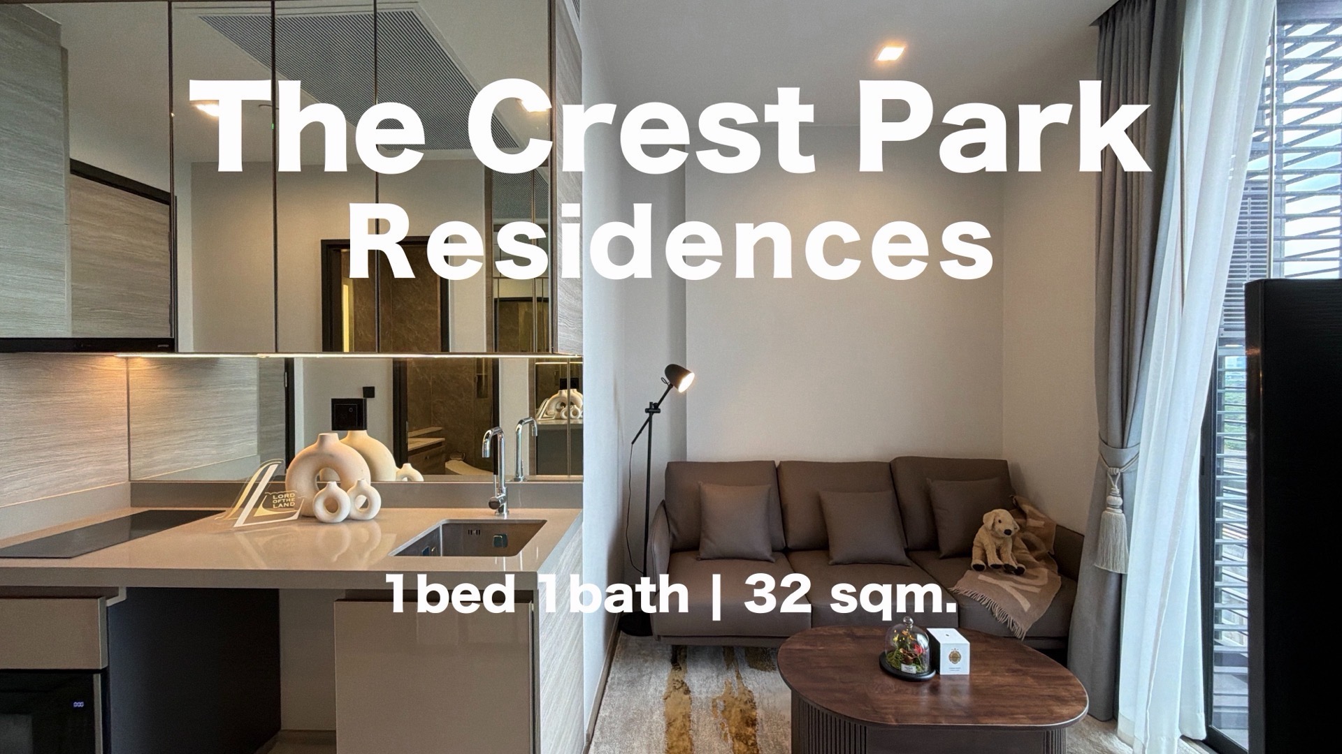 [] The Crest Park Residences 1ห้องนอน วิวสวนจตุจักร ราคาดีที่สุดในตึก ว่างให้เช่า – รูปที่ 2