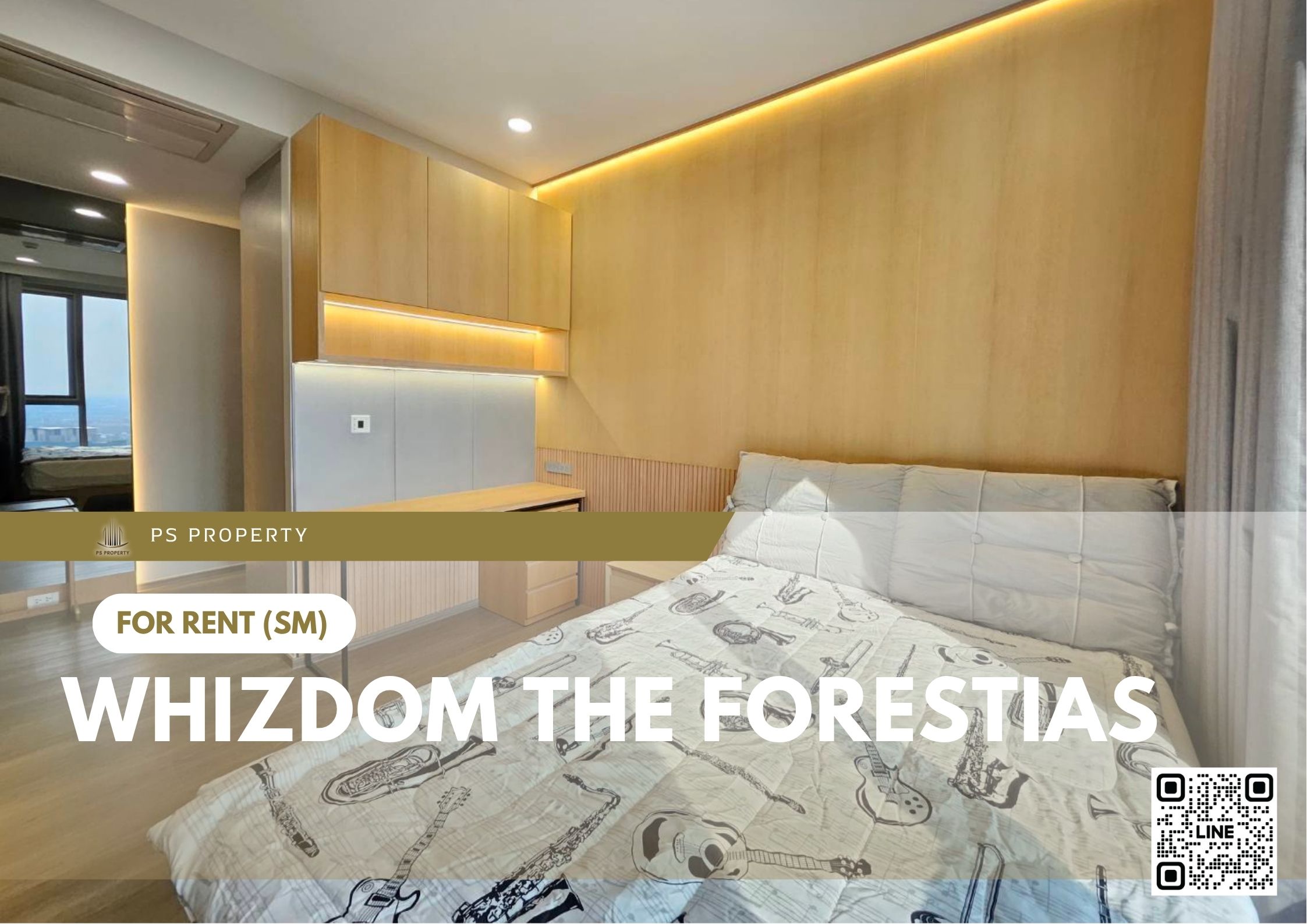ให้เช่า 🔥 Whizdom The Forestias 🔥 3 ห้องนอน 2 ห้องน้ำ เฟอร์นิเจอร์ และ เครื่องใช้ไฟฟ้าครบ 