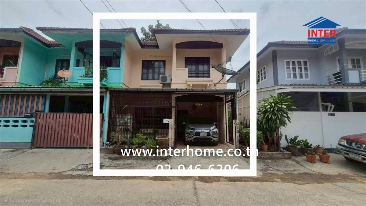 Townhouse, 2 floors, 18.9 sq m, Phonthisan Village 5. Rangsit-Nakhon Nayok Road, Thanyaburi, Pathum Thani – รูปที่ 2