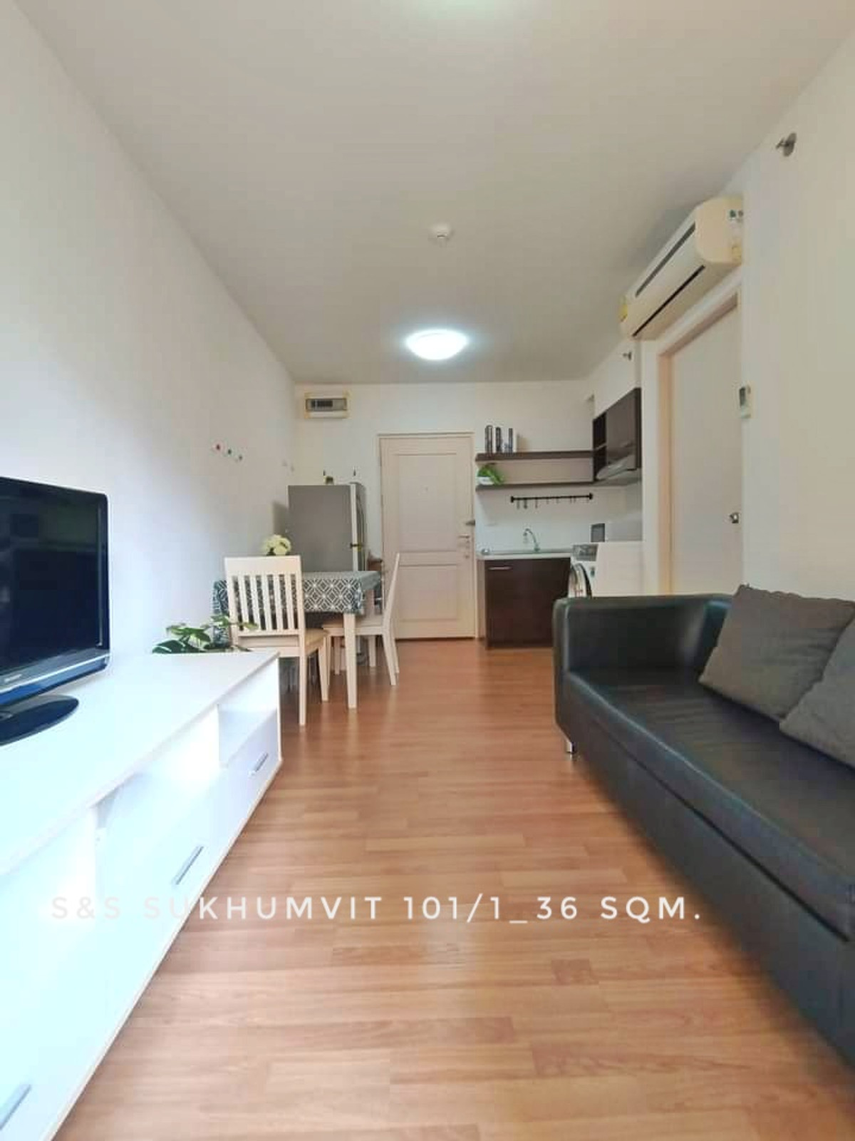 🎉🎉Condo for rent, 1 bedroom, at S&S Sukhumvit 101/1, near BTS Punnawithi and Udomsuk. – รูปที่ 4