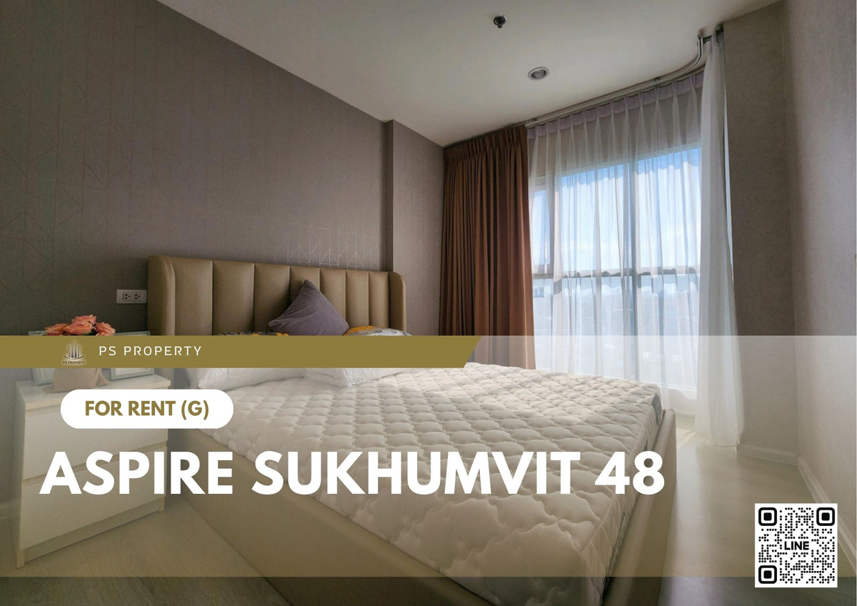 ให้เช่า ✨ Aspire Sukhumvit 48 ✨ ใกล้ BTS พระโขนง เฟอร์นิเจอร์ และ เครื่องใช้ไฟฟ้าครบ 