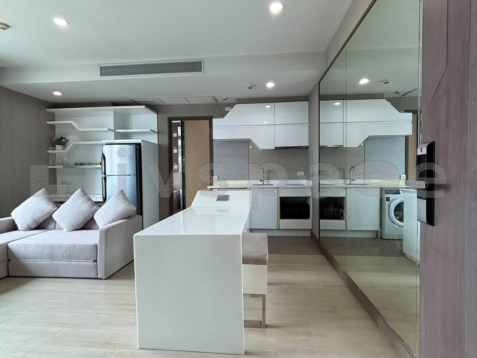 ▚ L0RC52ツ ให้เช่า Pyne By Sansiri 1Bed 45ตร.ม. ชั้นสูง บิวท์อินสวย แต่งครบ ติด BTS ราชเทวี 0 เมตร✨ – รูปที่ 2