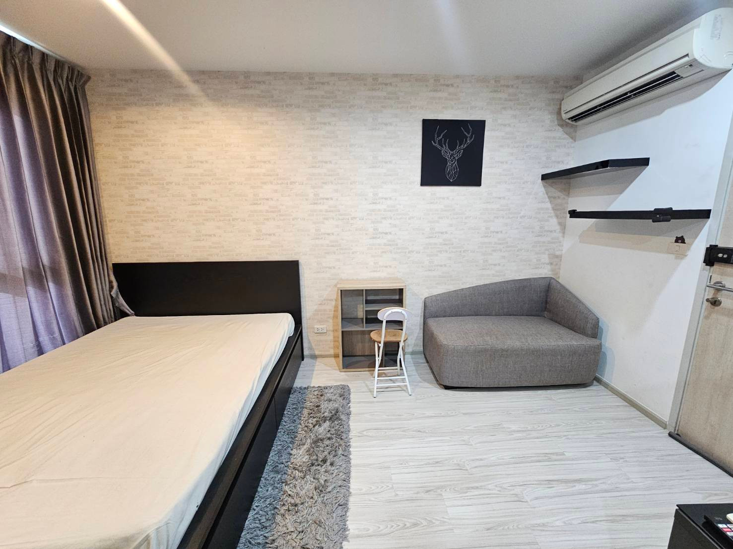 ซื้อฟูกใหม่ ห้องสวย วิวสวย เช่า Studio ห้องน้ำ ไอดีโอ โมบิ สุขุมวิท อีสท์เกต