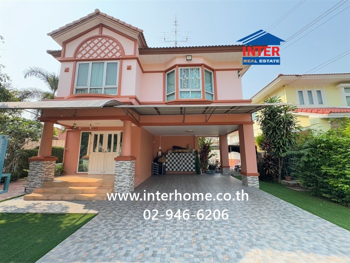 บ้านเดี่ยว 2 ชั้น 70 ตร.ว. หมู่บ้านเพอร์เฟคพาร์ค รัตนาธิเบศร์ ถนนรัตนาธิเบศร์ ถนนวัดไทรม้า-ท่าอิฐ เมืองนนทบุรี นนทบุรี – รูปที่ 2