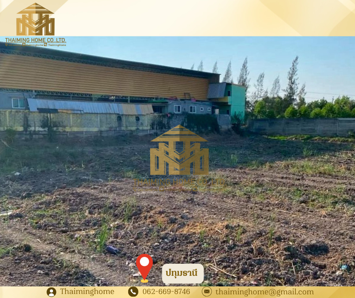 Vacant land for rent, potential location next to the main road, Mueang Pathum Thani District, Pathum Thani (TL07-1026) Vacant land for rent, potential location next to the main road, Mueang Pathum Thani District, Pathum Thani (TL07-1026)