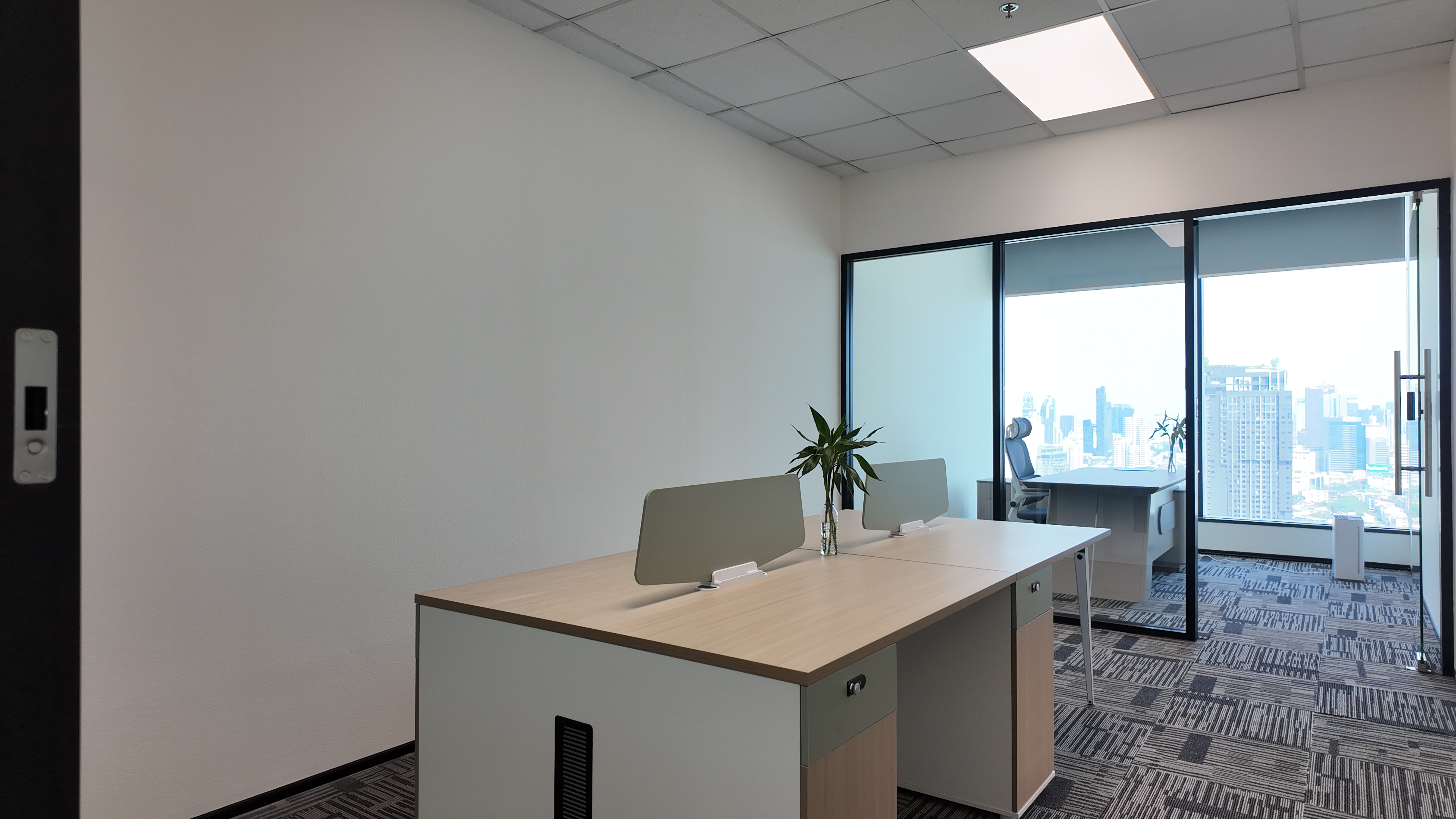 💼 Ok Space (Punn) – 28th floor | Office ready to move in 🚇 Near MRT Khlong Toei, only 200 meters, walk within minutes!! – รูปที่ 3